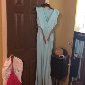 Mint green romper